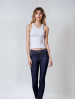 Pantalón de mezclilla SCANDIA corte recto para mujer