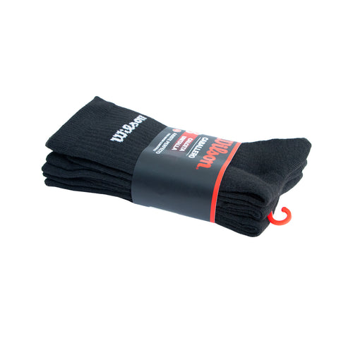3Pack calceta larga WILSON lisa para hombre