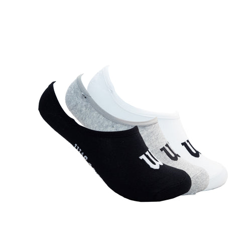 3Pack liner liso WILSON blanco, negro y gris para hombre