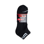 3Pack calcetin con resorte WILSON blanco, negro y gris para hombre