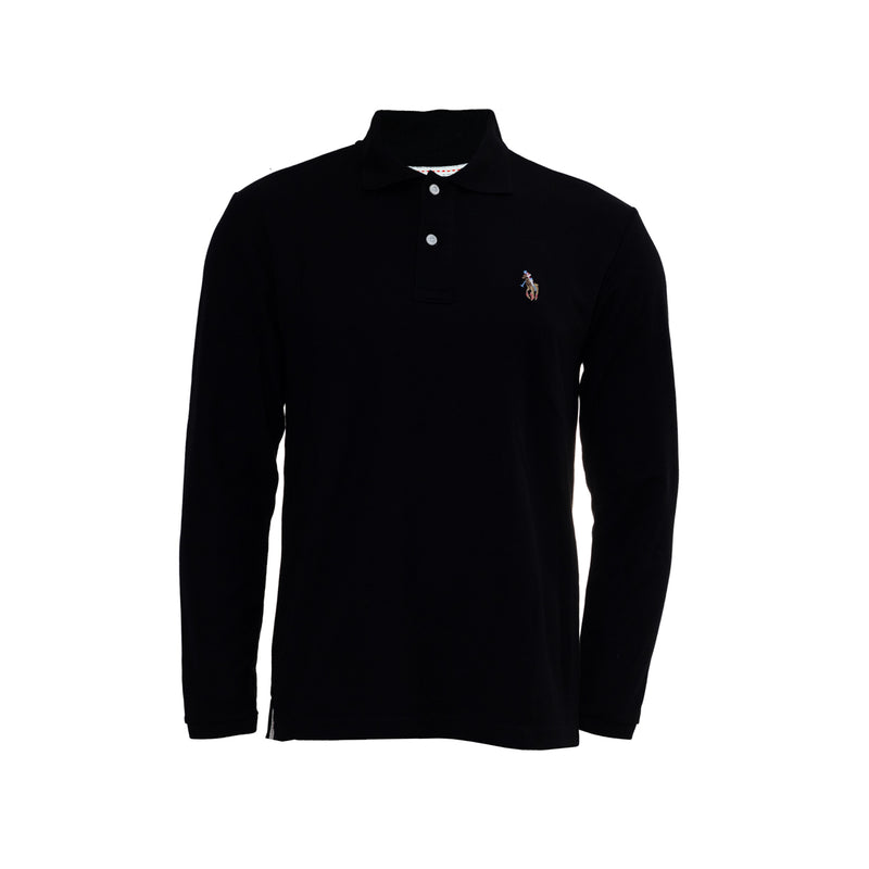 Playera casual HPCPOLO manga larga para hombre