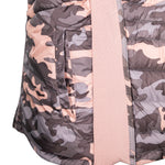 Chamarra reversible lisa/camuflaje AMERICAN LEADER Mod. LJ22-212M