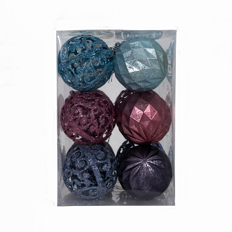 Jgo.Esferas Caladas Rosa/Azul  Mod.8012N15838