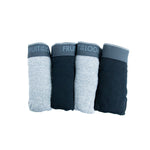 4Pack boxer largo FRUIT OF THE LOOM lisos para hombre