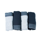 4Pack boxer largo FRUIT OF THE LOOM lisos para hombre