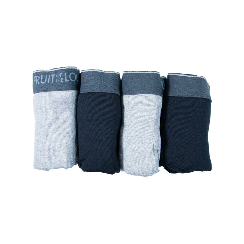 4Pack boxer largo FRUIT OF THE LOOM lisos para hombre