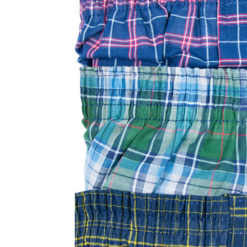 3Pack boxer largos FRUIT OF THE LOOM tejido plano para hombre