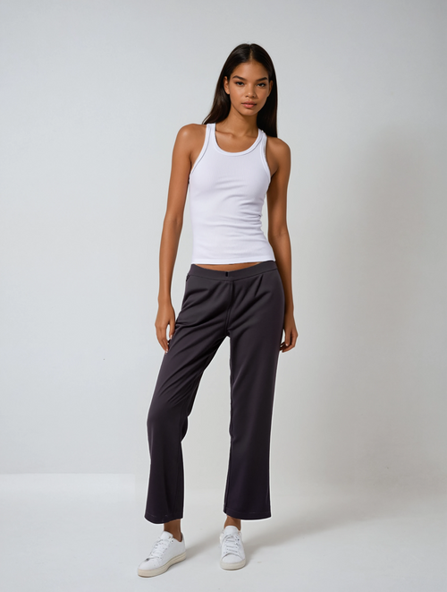 Pantalón recto SOPHIA con doble tela para mujer