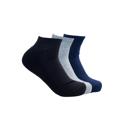 3Pack calcetin liso GLEYTOR liso para hombre