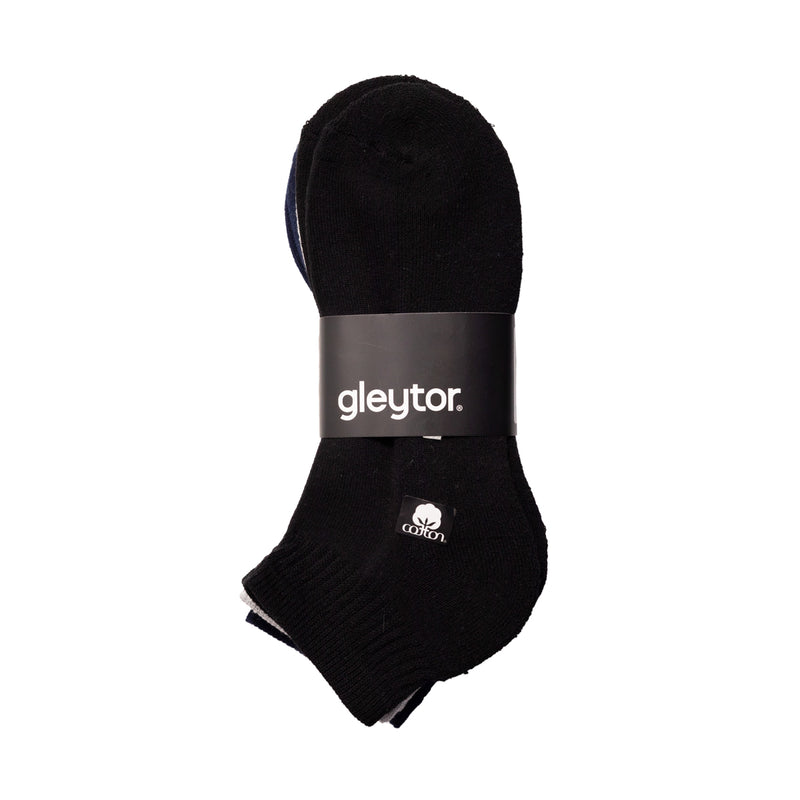 3Pack calcetin liso GLEYTOR liso para hombre