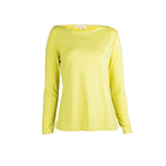 Blusa lycra FOLEYS escote redondo con piola para dama