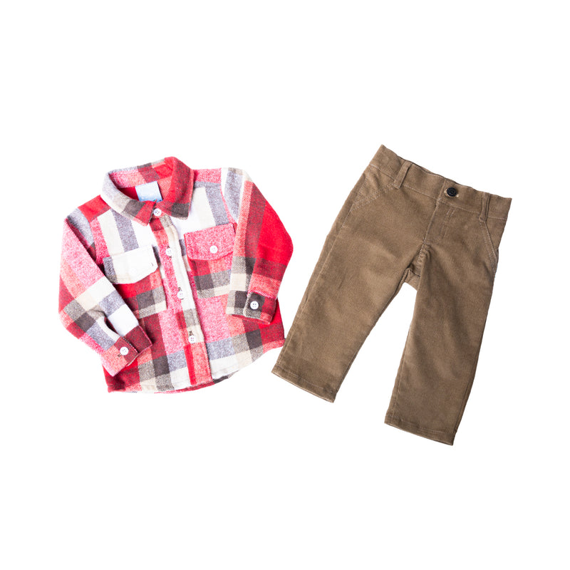 Conjunto camisa con pantalón MIKY para bebé