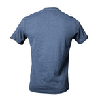 Playera cuello redondo SILVER PLATE lisa jaspe para hombre