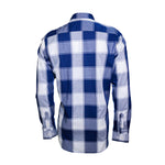 Camisa casual MR ORTEGA manga larga para hombre