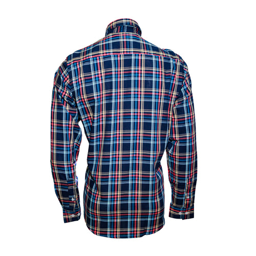 Camisa casual MR ORTEGA manga larga para hombre