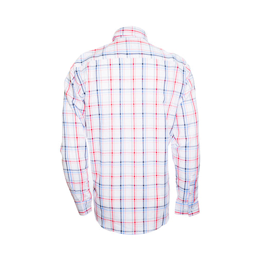 Camisa casual MR ORTEGA manga larga para hombre