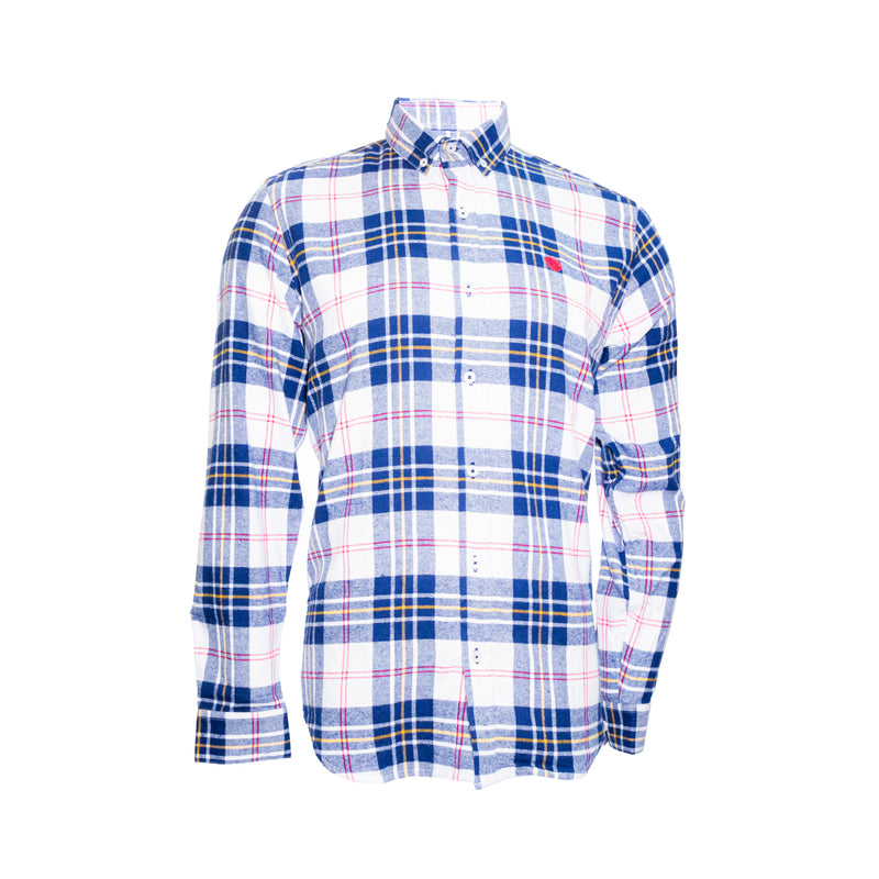 Camisa casual MR ORTEGA manga larga para hombre