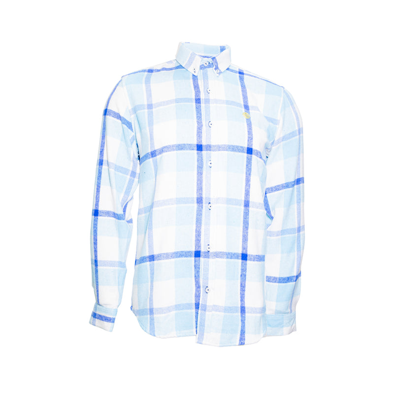 Camisa casual MR ORTEGA manga larga para hombre