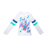 Playera casual BOBOLI manga larga para niño