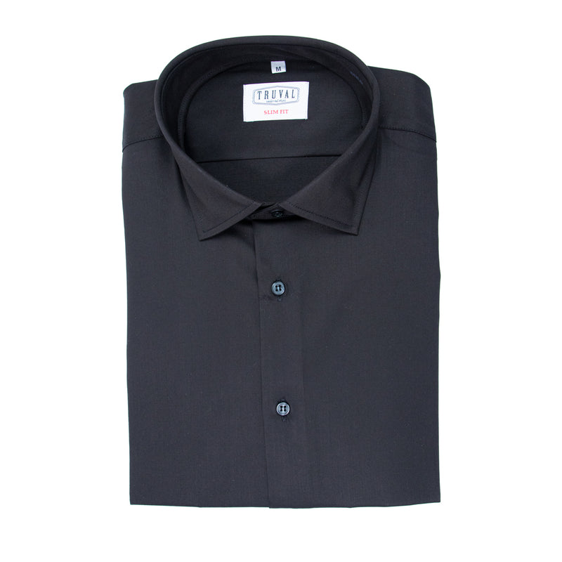 Camisa formal TRUVAL bamboo manga larga para hombre