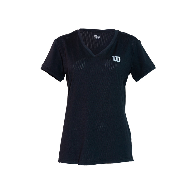 Playera cuello "V" WILSON para mujer