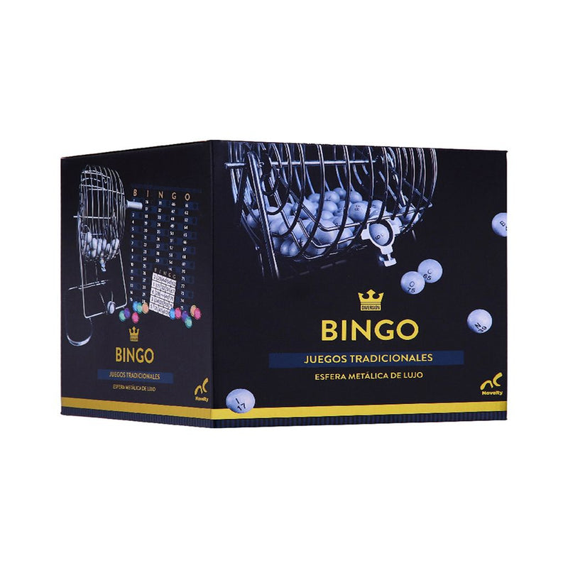 Juego Bingo Foil Novelty con Canastilla