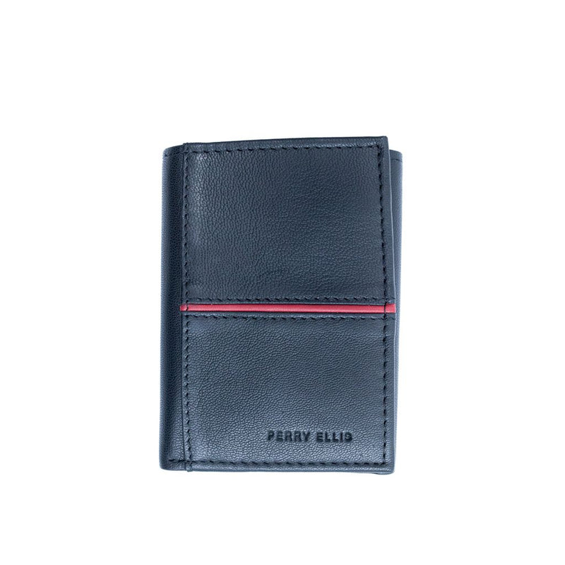 Billetera vertical PERRY ELLIS prátctica y funcional para hombre