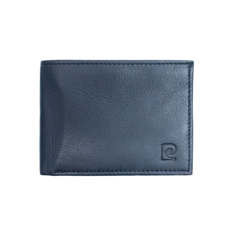 Billetera de piel POLO CLUB lisa y cómoda para hombre