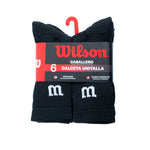 6Pack calceta afelpada WILSON para hombre