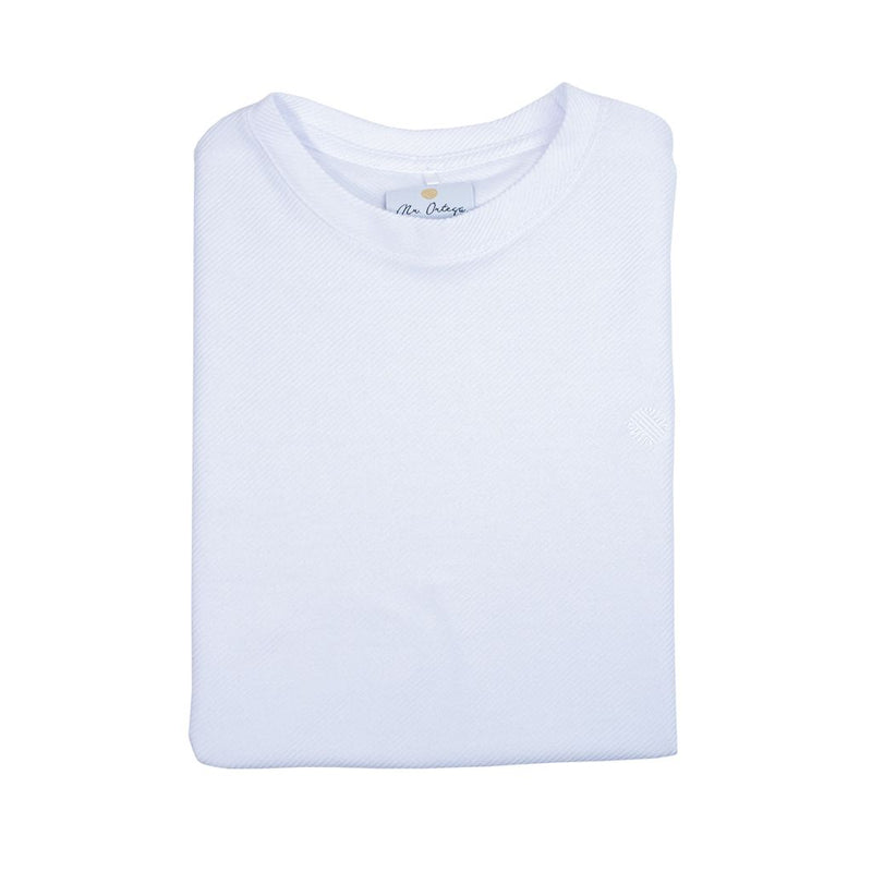 Playera manga corta MR.ORTEGA cuello redondo corte regular para hombre