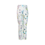 Pantalón estampado floral ALEXIS cintura media y pierna skinny para mujer