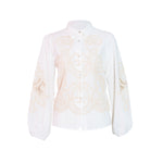 Blusa camisera STREET GLAM con bordado para mujer