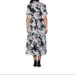 Vestido estampado STREET GLAM con cinta para dama