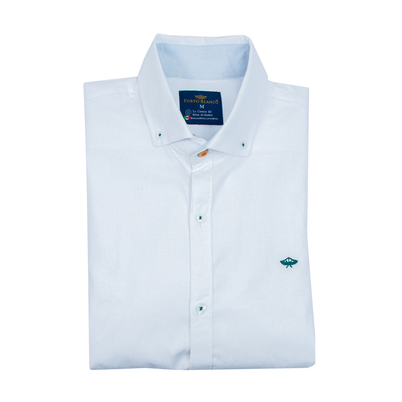 Camisa de vestir PORTO BLANCO maga larga para hombre