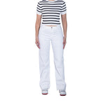 Pantalón de gabardina FOLEYS con bolsas traseras para dama