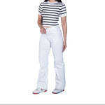 Pantalón de gabardina FOLEYS con bolsas traseras para dama