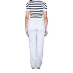 Pantalón de gabardina FOLEYS con bolsas traseras para dama