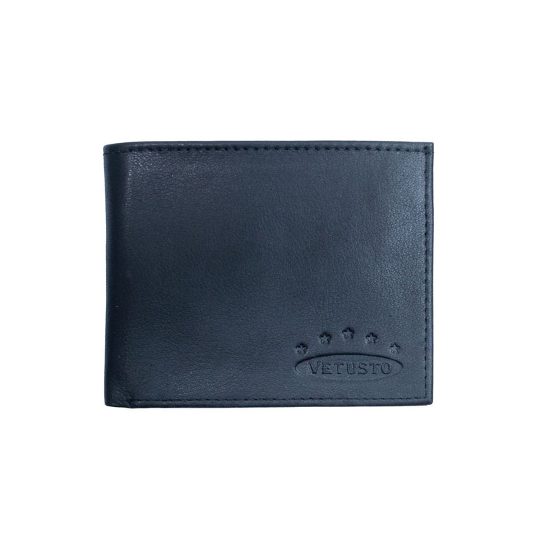 Billetera de piel VETUSTO casual, cómoda y ligera para hombre