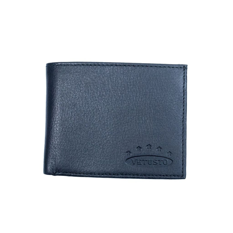 Billetera de piel VETUSTO casual, cómoda y ligera para hombre
