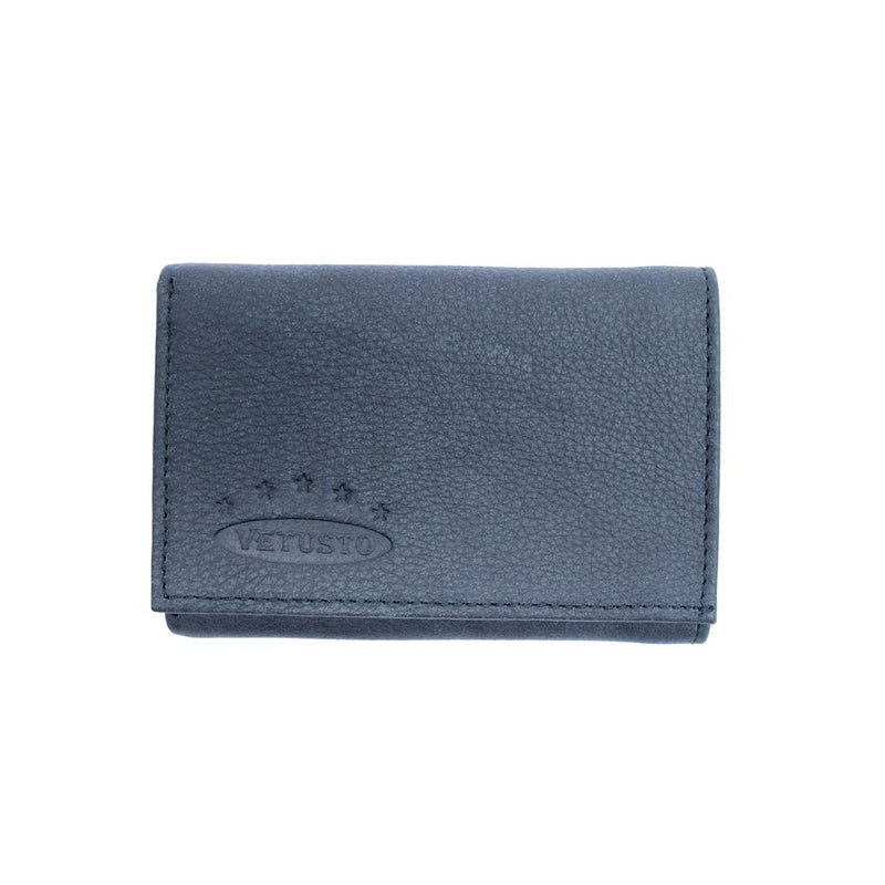 Billetera de piel VETUSTO vertical cómoda y funcional para hombre