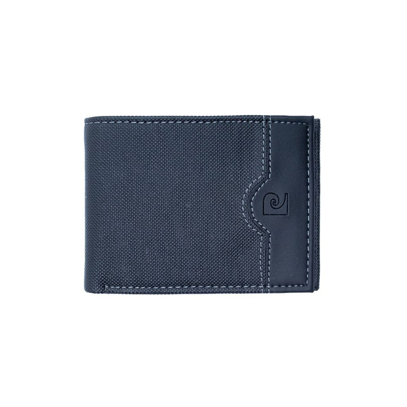 Billetera de piel POLO CLUB casual con detalles de costura para hombre