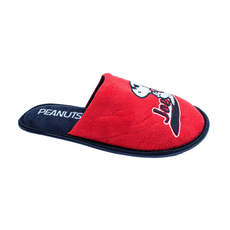 Pantuflas de lona PEANUTS snoopy plantilla acolchada para hombre