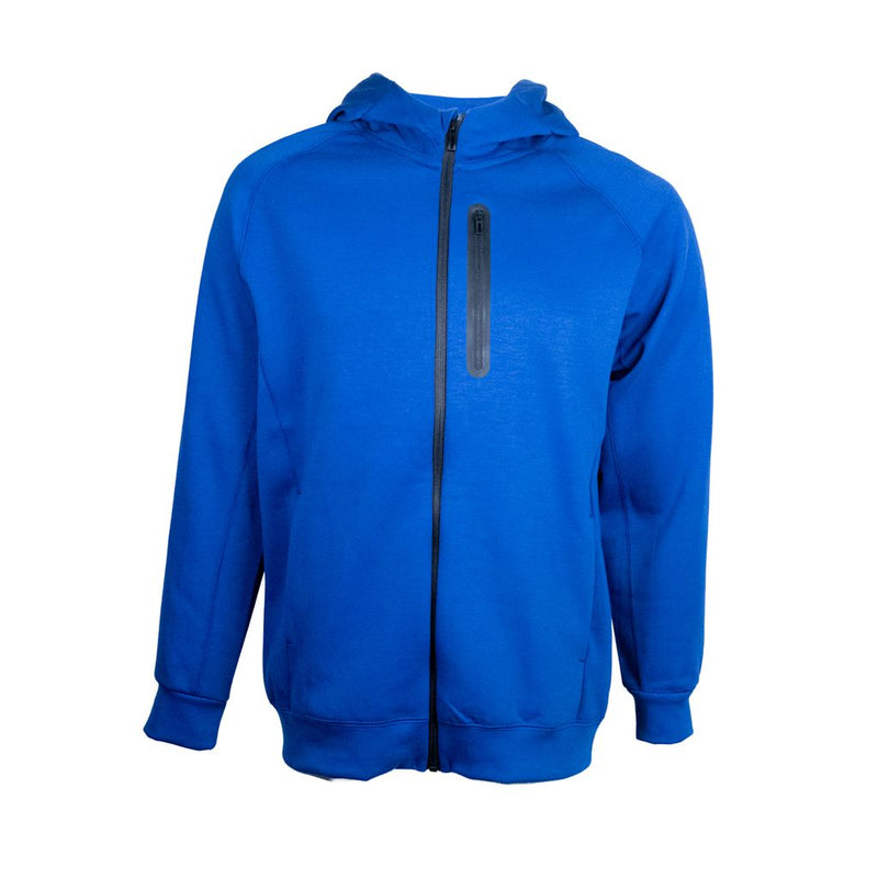 Sudadera abierta con capucha G.AMERICAN volsa vertical en pecho y bolsas laterales para hombre