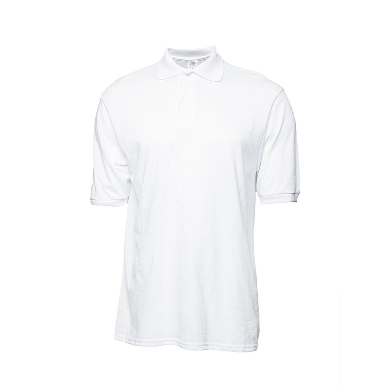 Playera tipo polo FRUIT OF THE LOOM manga corta para hombre