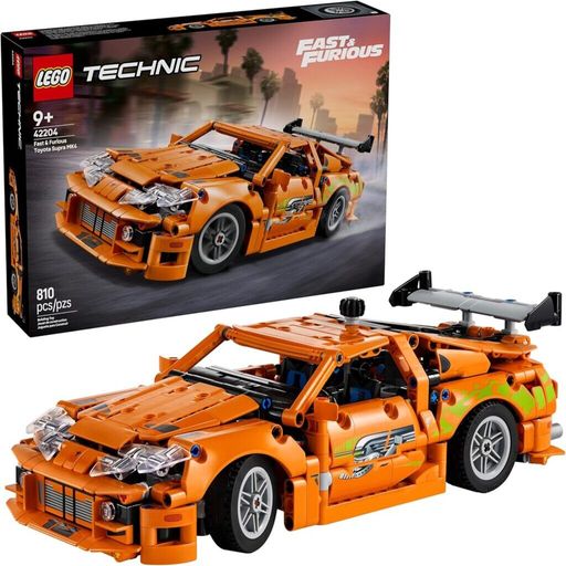 LEGO TECHNIC FAST AND FURIOUS TOYOTA SUPRA MK4 42204