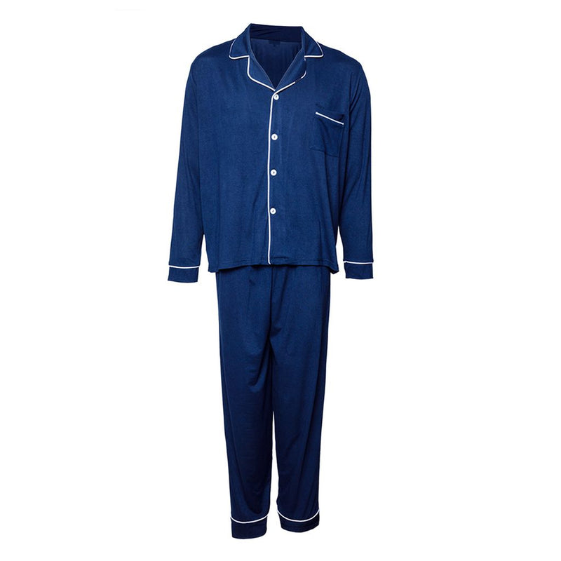 Pijama de franela JEVEC 2 piezas para hombre