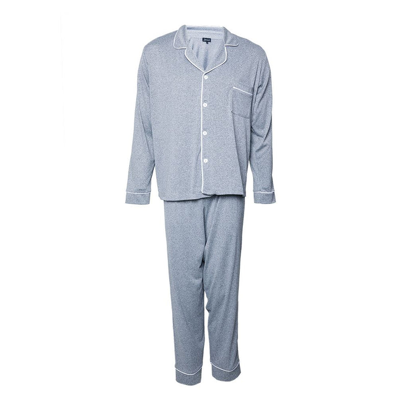 Pijama de franela JEVEC 2 piezas para hombre