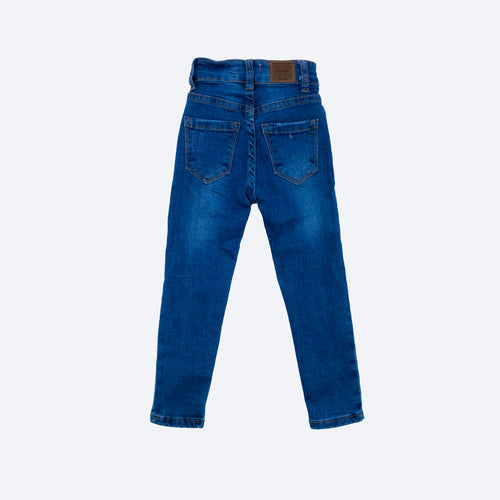 Pantalón de mezclilla CAPRICHO corte recto para niña