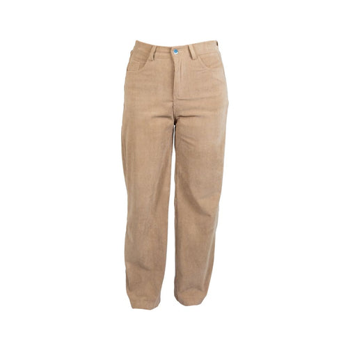 Pantalón de pana STREET STYLE corte recto para dama