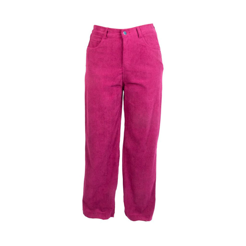 Pantalón de pana STREET STYLE corte recto para dama